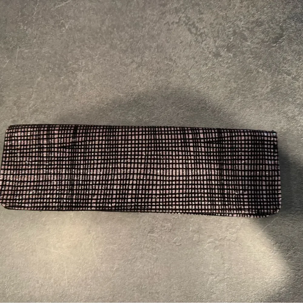 MAC Cosmetics Pink Iridescent Brush And Makeup Clutch