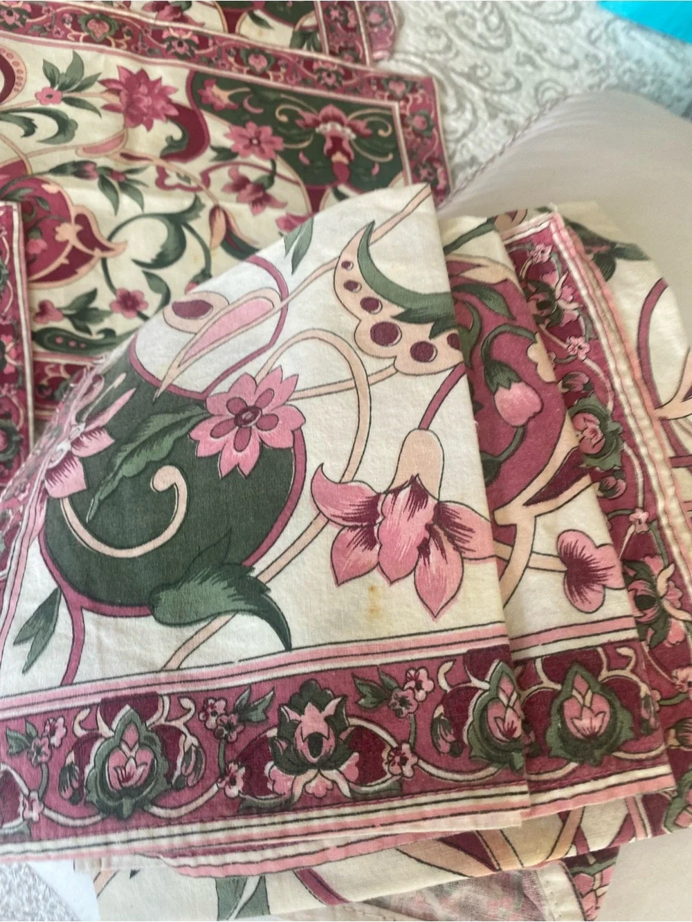 April Cornell printed cotton
