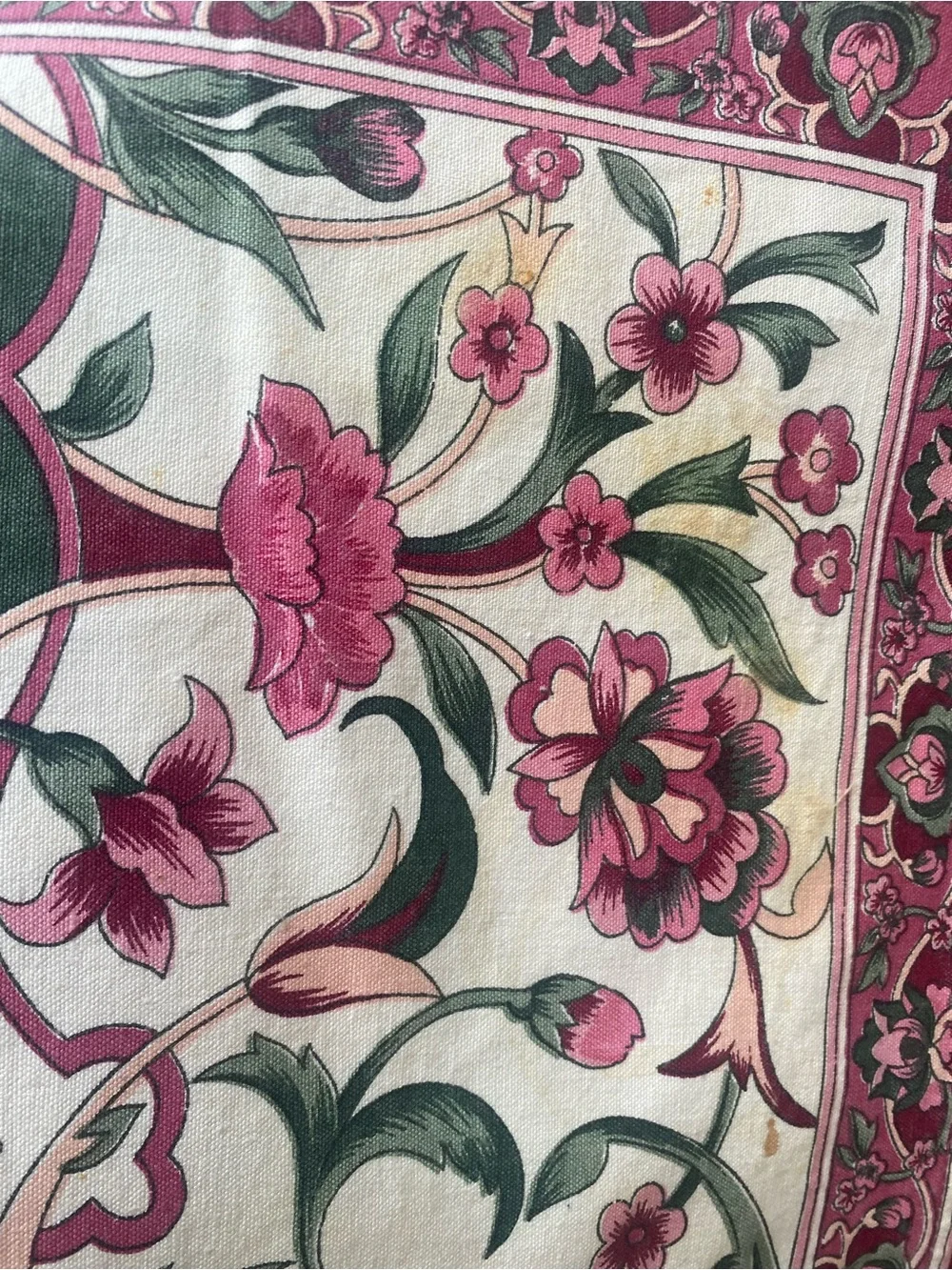April Cornell printed cotton