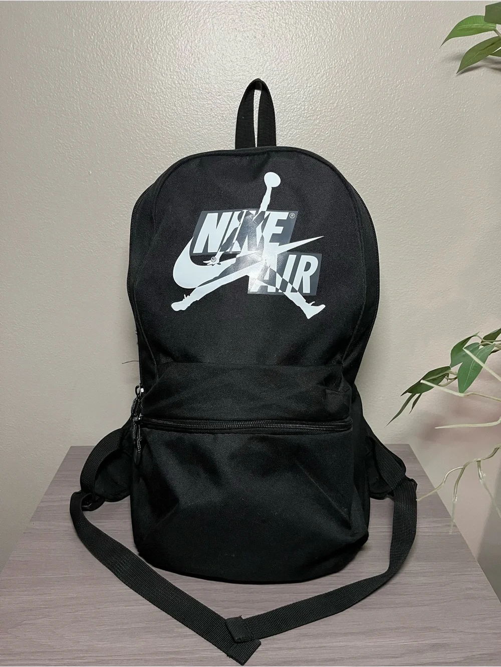 Nike Air Jordan Jumpman Black Backpack School Laptop Travel Bookbag