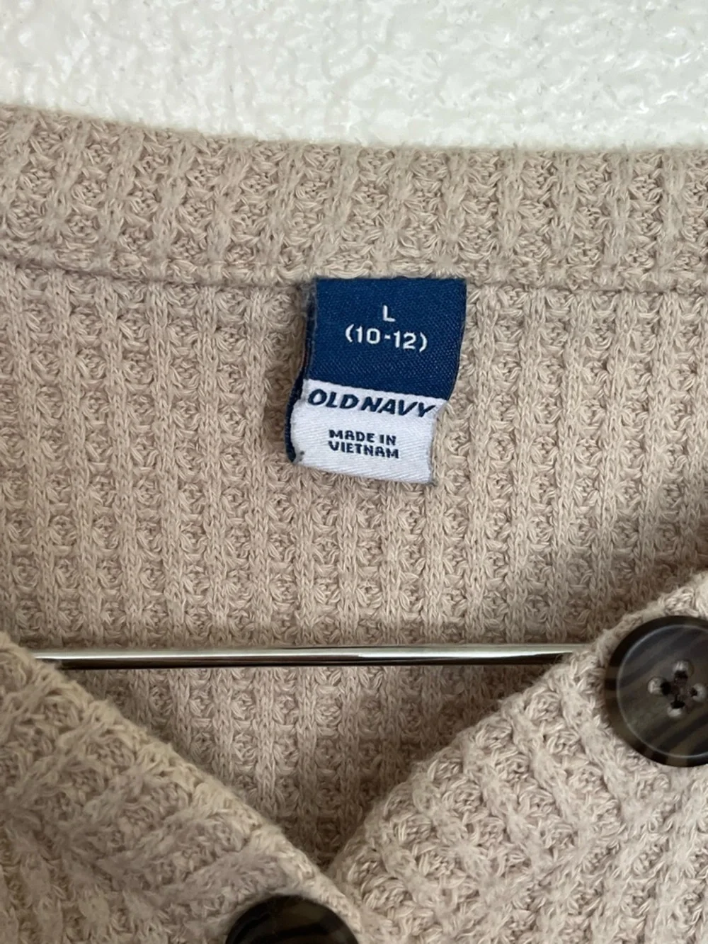 Old Navy waffle knit