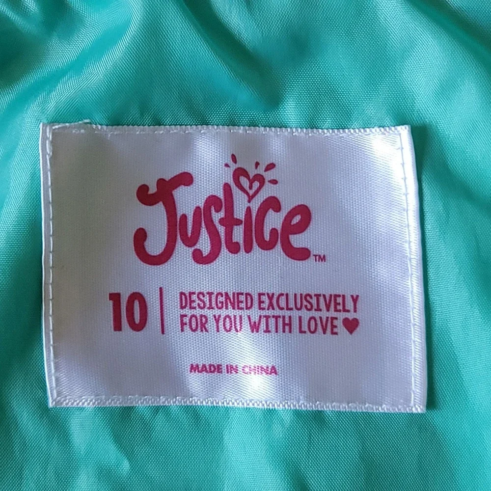 Justice girls size