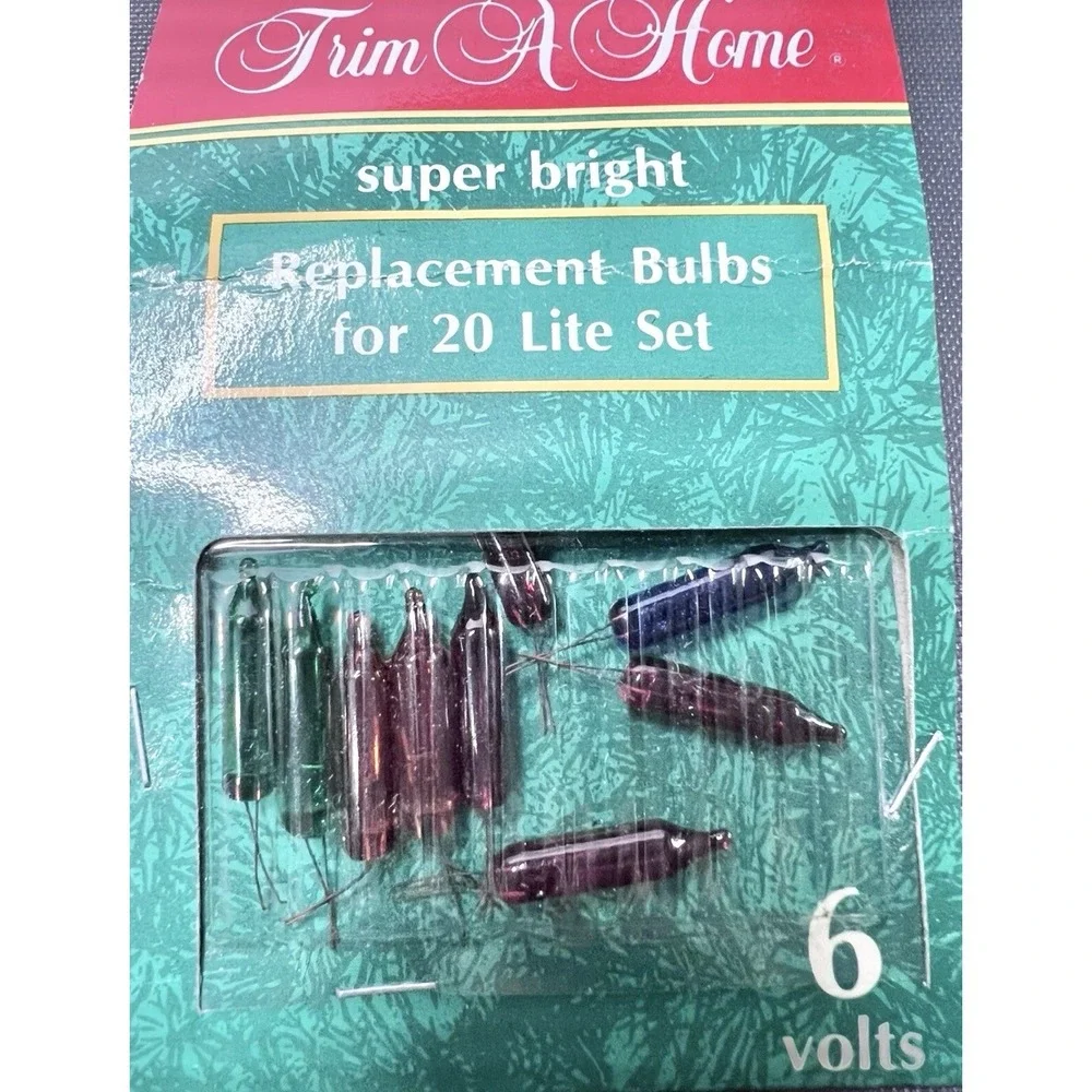 Mixed Lot Vintage‎ Christmas Light Replacement Bulbs GE Sterling Pamida 3.5–7V