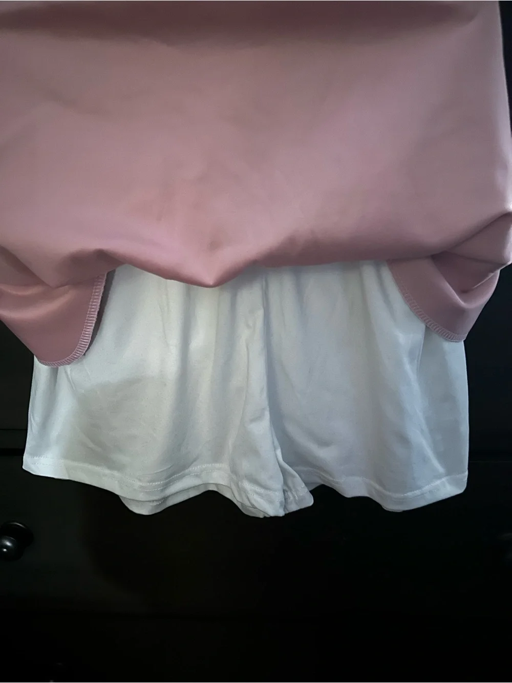 Alo Pink Drawstring Skirt