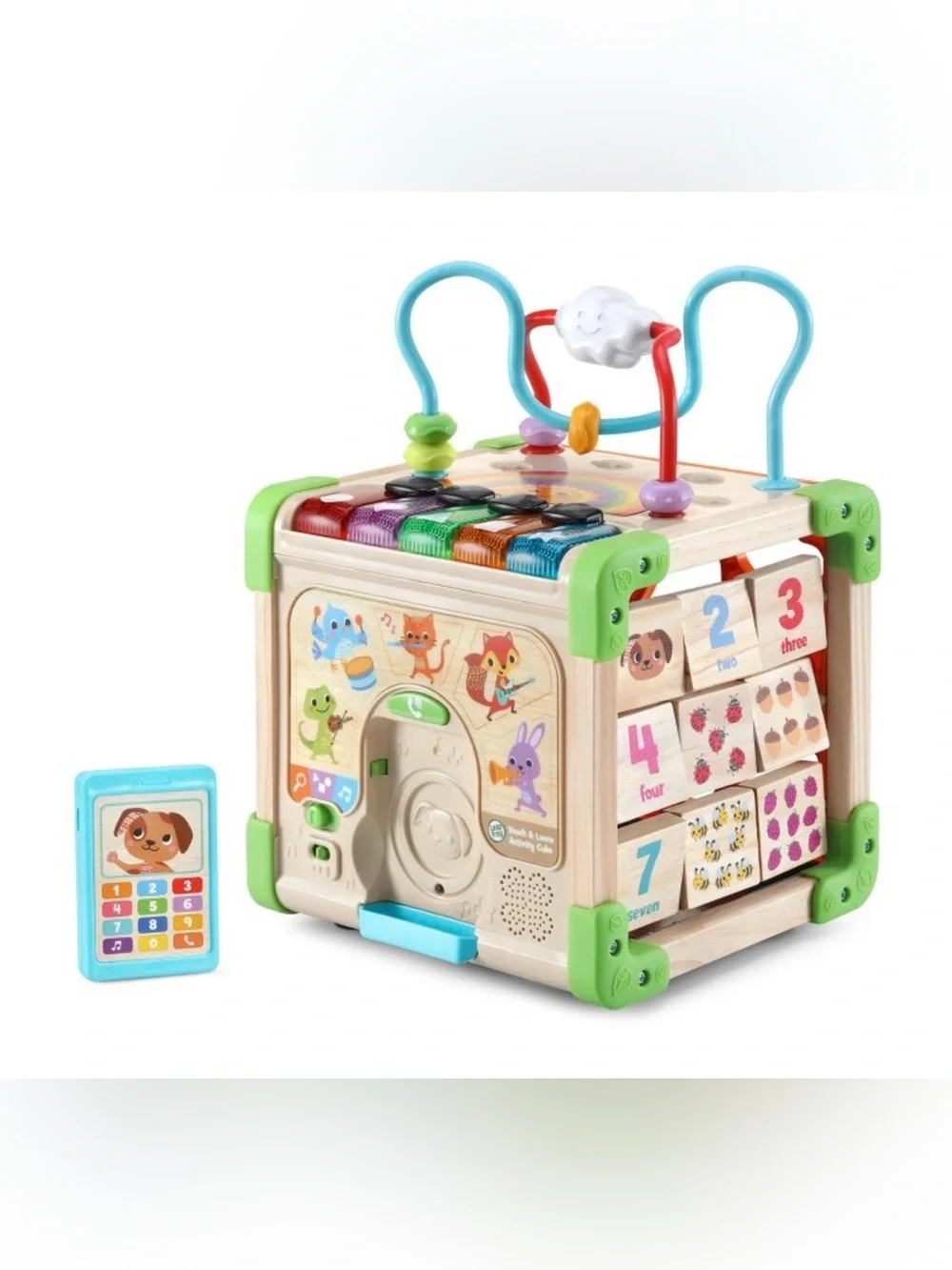 LeapFrog Touch & Learn Wooden Activity Cube