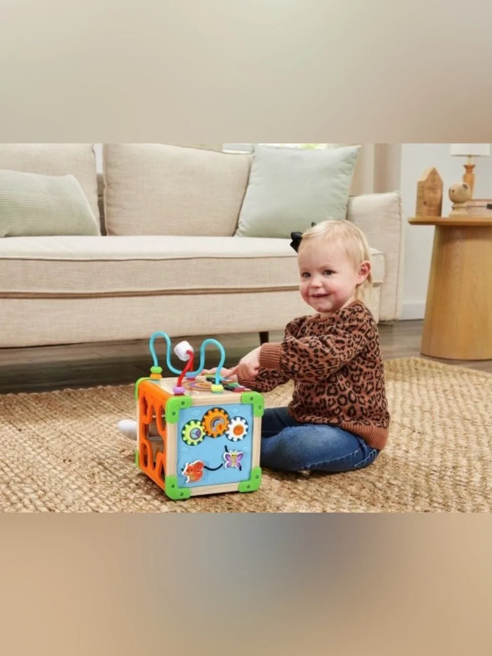 LeapFrog Touch & Learn Wooden Activity Cube