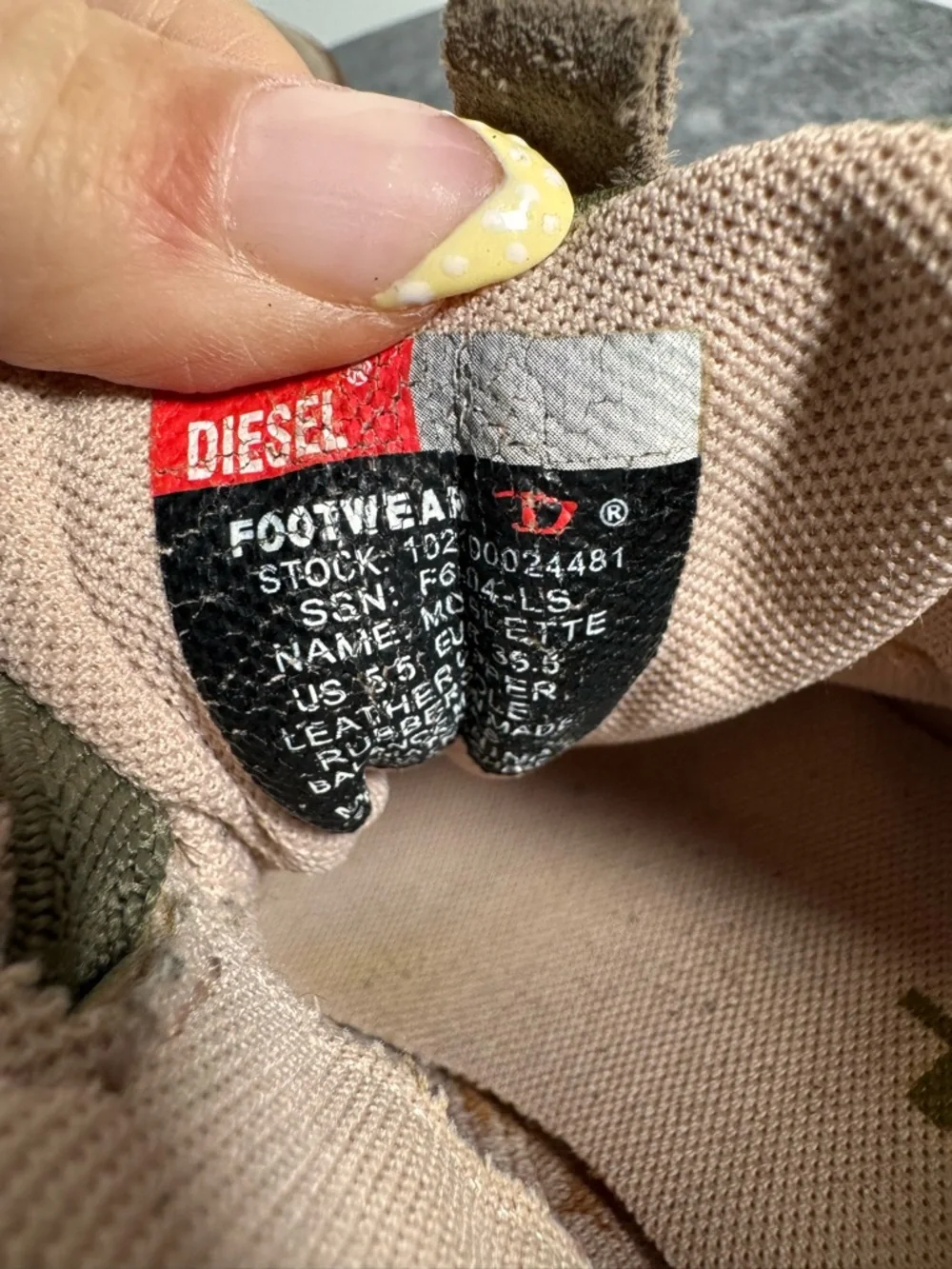 Diesel shoes low