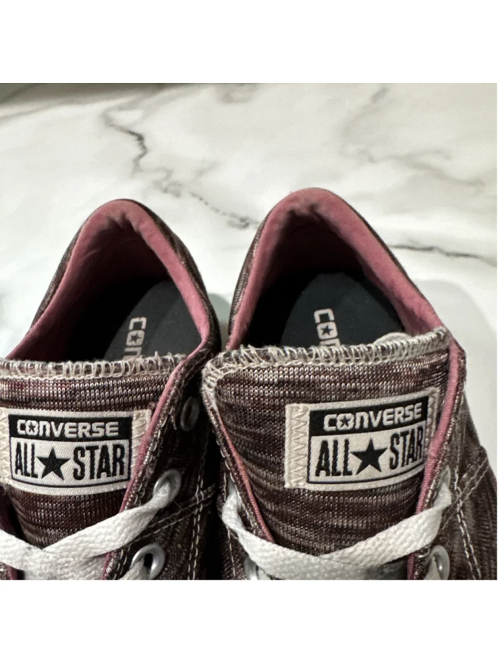 CONVERSE MADISON Port All Star Burgundy Women's Low Top Sneakers Sz 10 Shoes