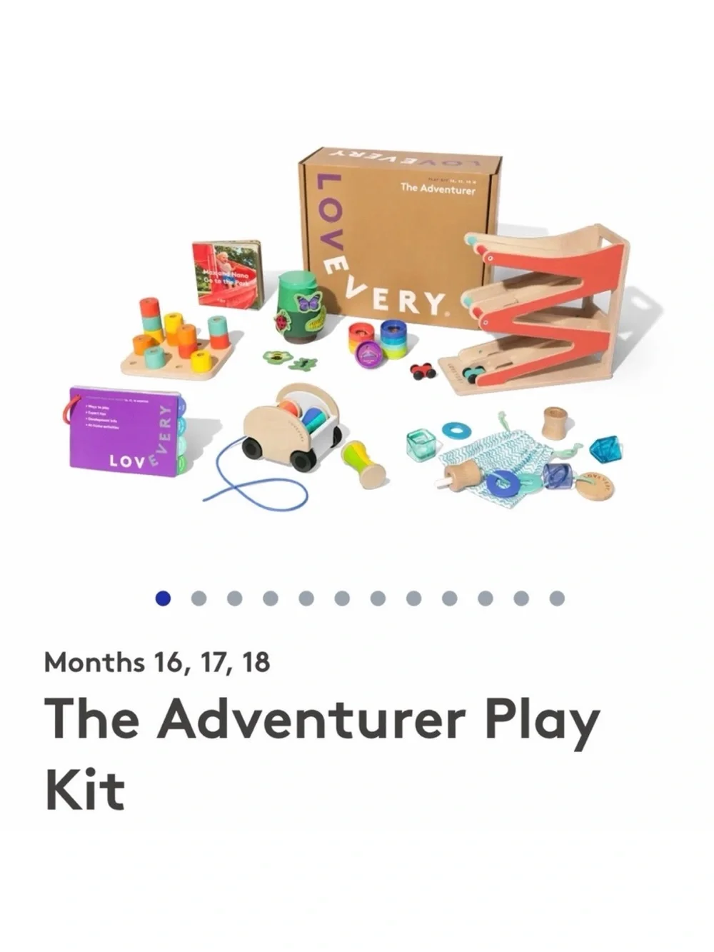 Lovevery The Adventurer Play Kit Complete New in Box