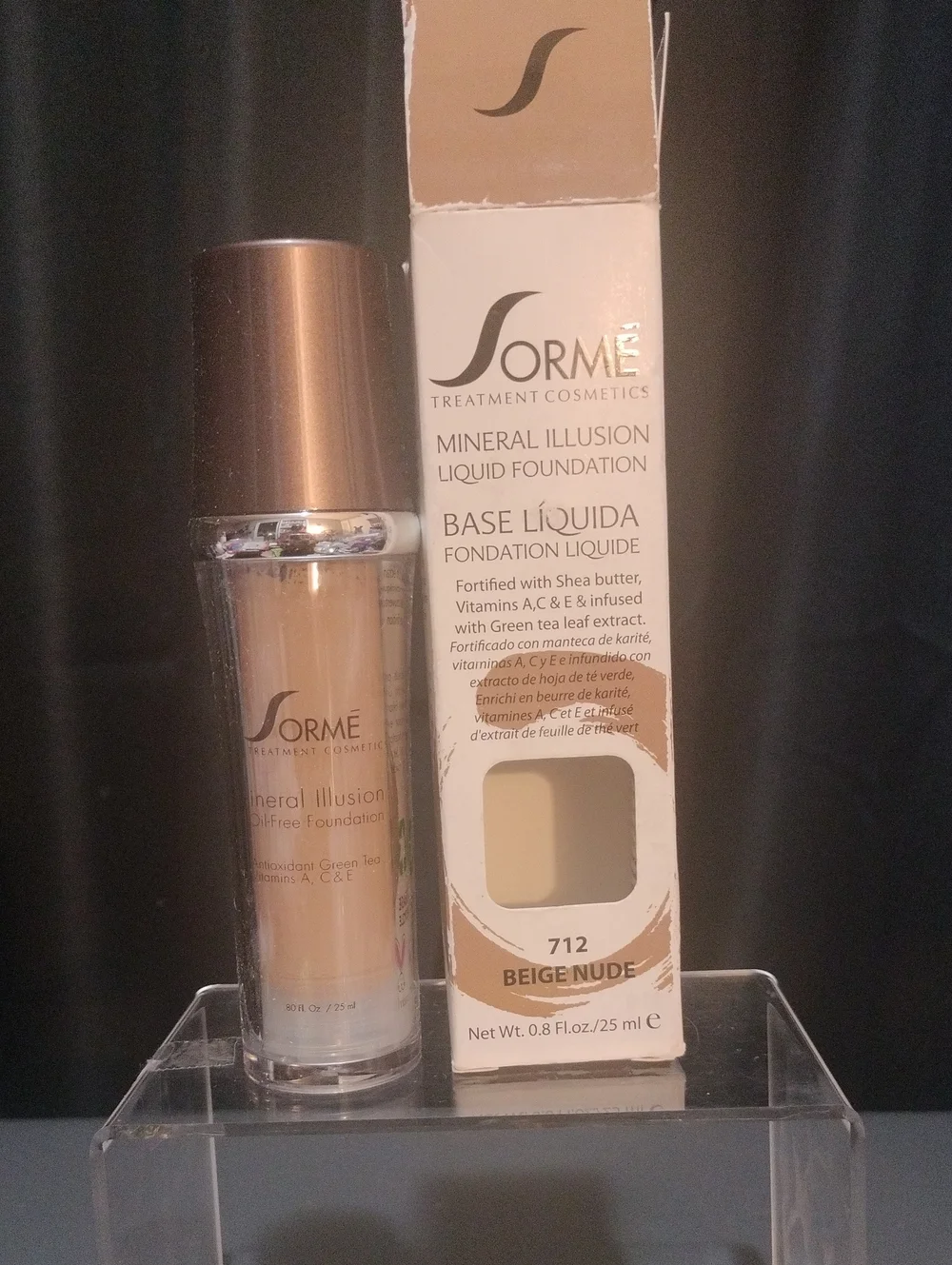 Sorme Mineral Illusion Liquid Foundation - Beige Nude (712)