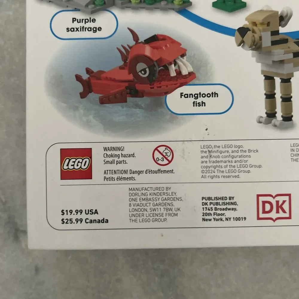 DK Publishing (Dorling Kindersley) lego tab