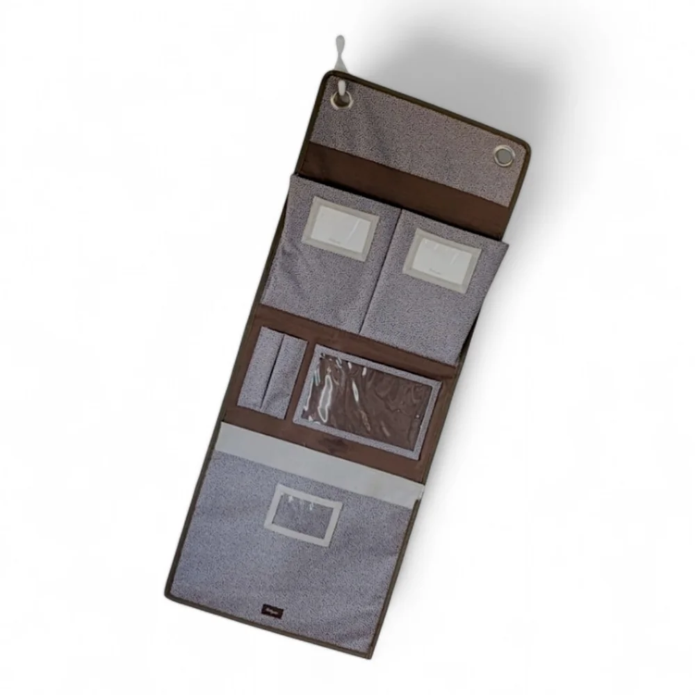 Thirty One Bags 3M Hang-Up Over the Door Multi Pocket Canvas Organizer (2 pcs)