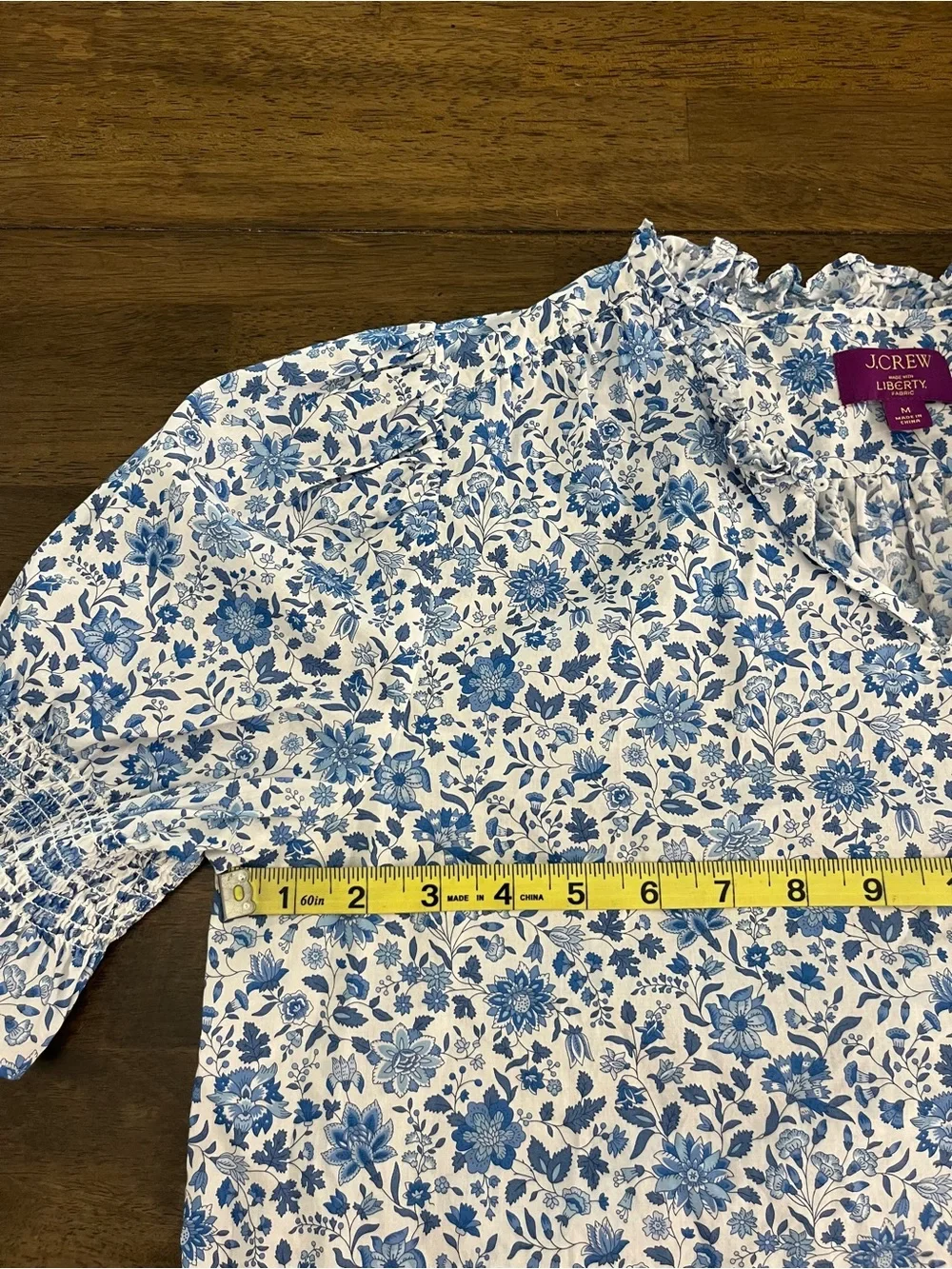 J. Crew crew ruffleneck