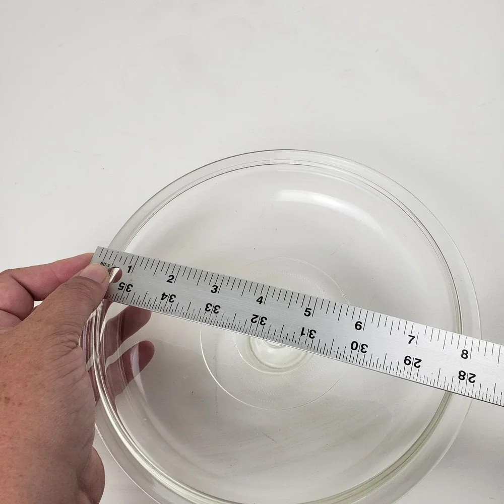Pyrex vintage clear