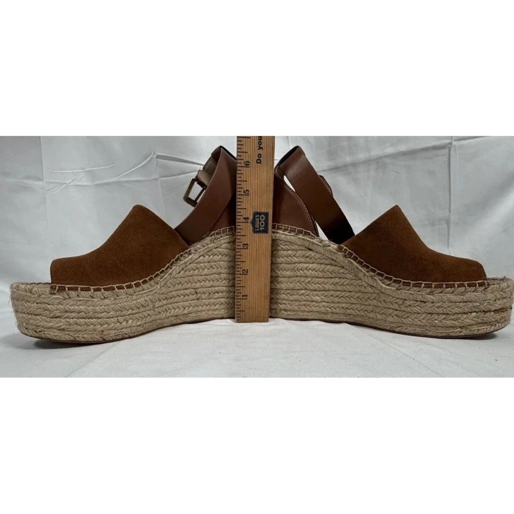 Marc Fisher LTD Alida Espadrille Wedge Sandals 6.5