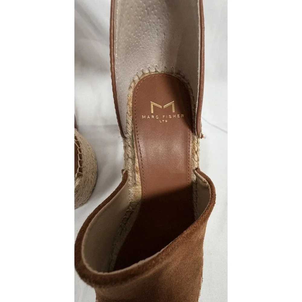 Marc Fisher LTD Alida Espadrille Wedge Sandals 6.5