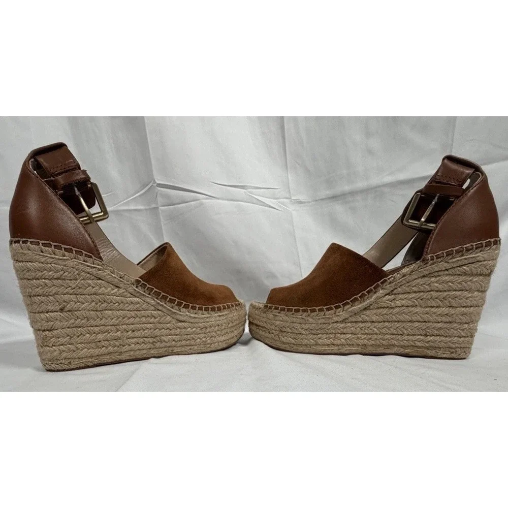 Marc Fisher LTD Alida Espadrille Wedge Sandals 6.5