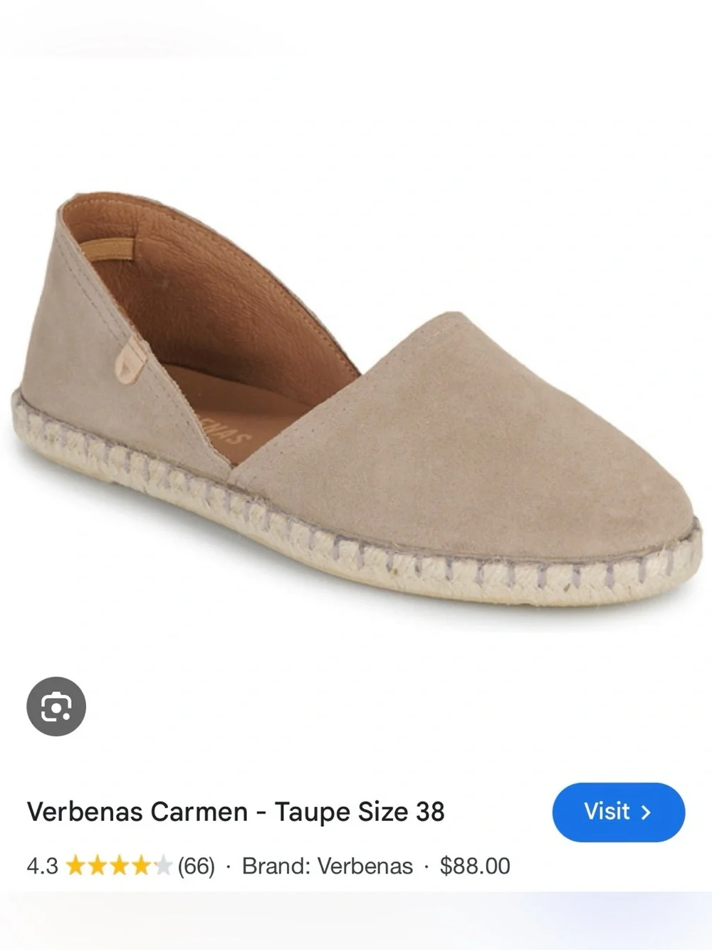Verbenas flat espadrilles