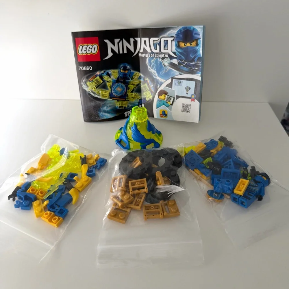 LEGO NINJAGO Spinjitzu Jay #70660 (Retired Set)