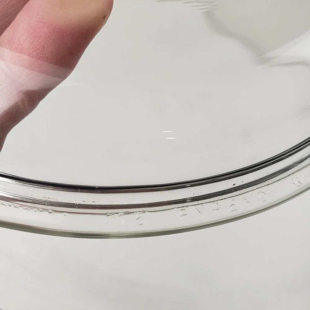 Pyrex vintage clear