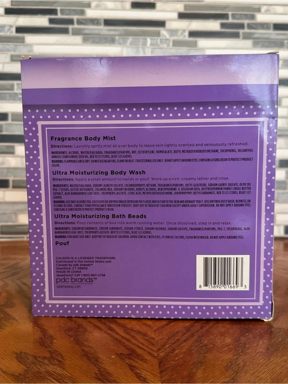DISCONTINUED CALGON MEMORABILIA - BRAND NEW IN BOX!