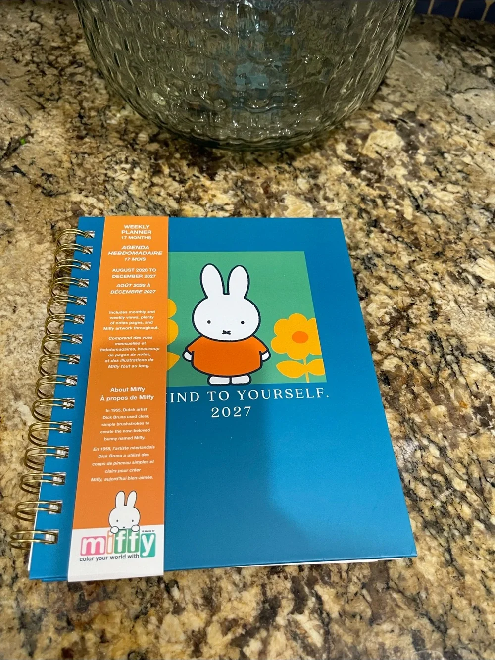 miffy 7”x8” free new