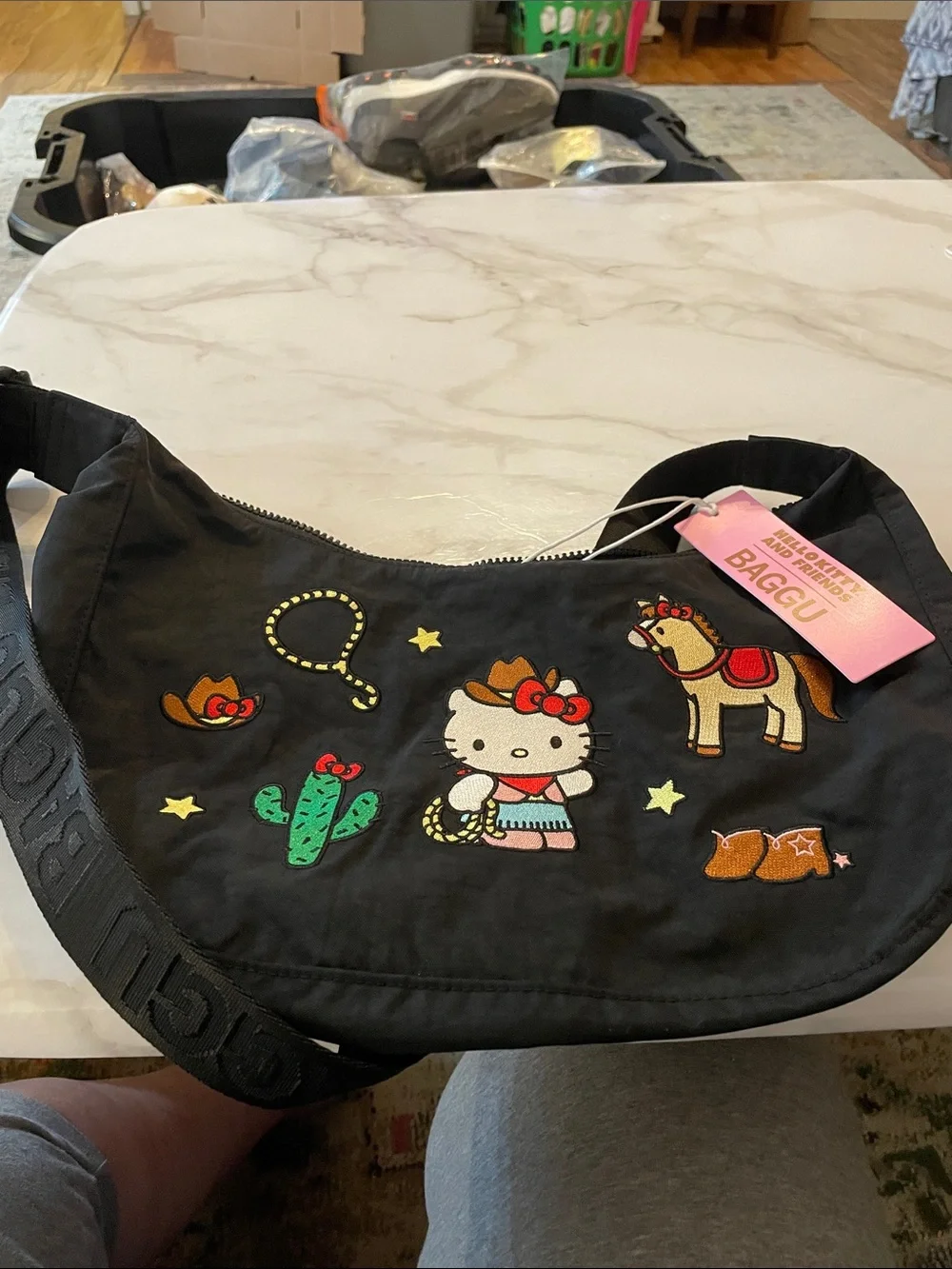 Hello kitty Baggu bag NWT