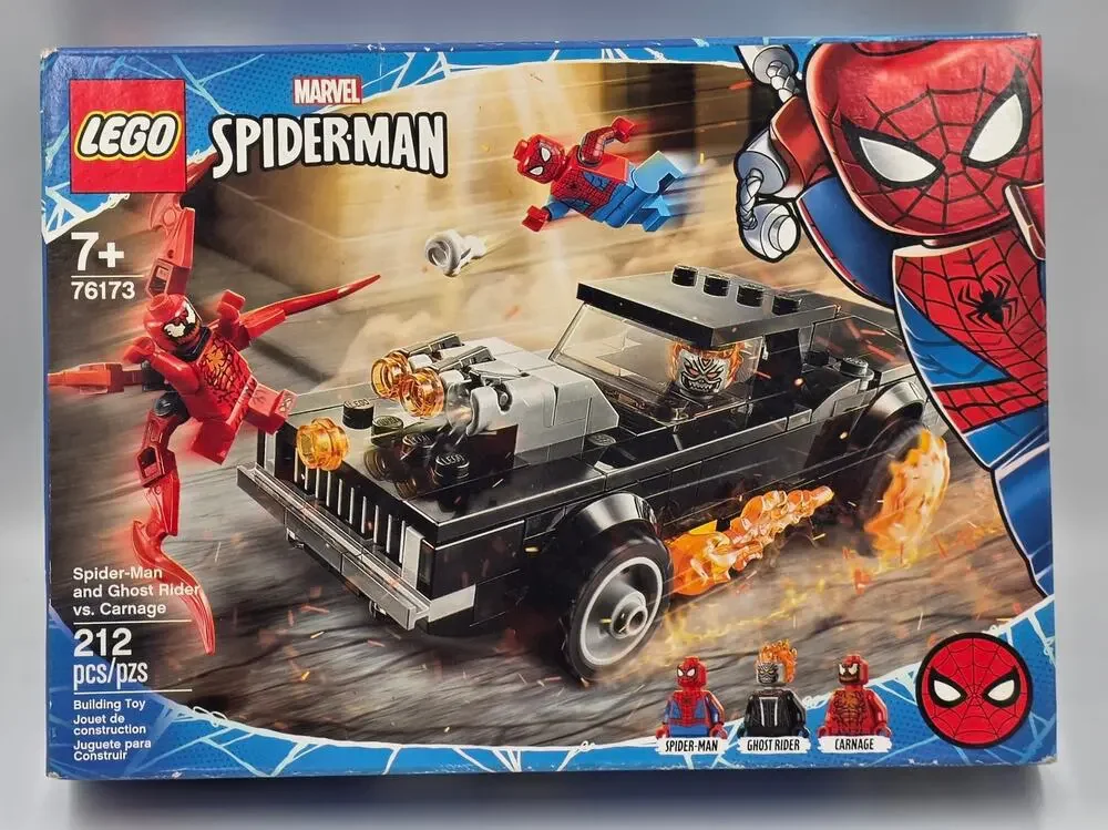 LEGO Super Heroes: Spider-Man and Ghost Rider vs. Carnage (76173) - New , T4