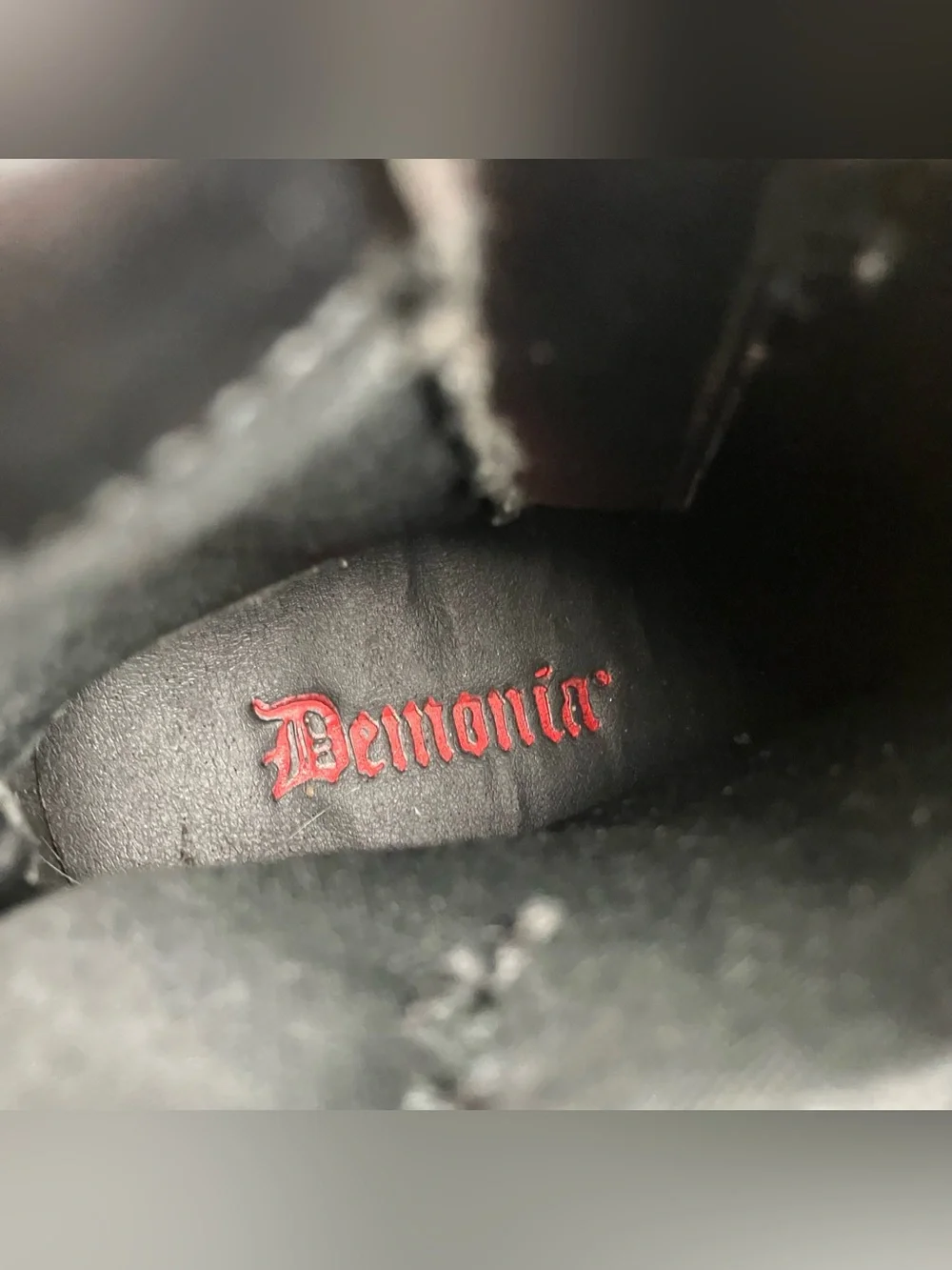 Demonia women’s size