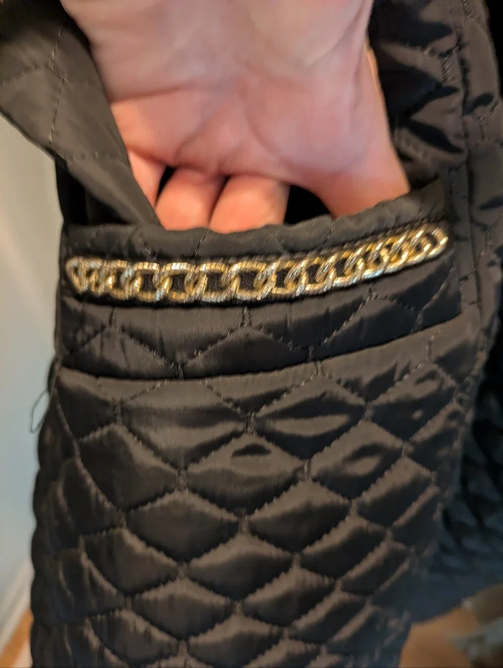 CHANEL hardware length coat