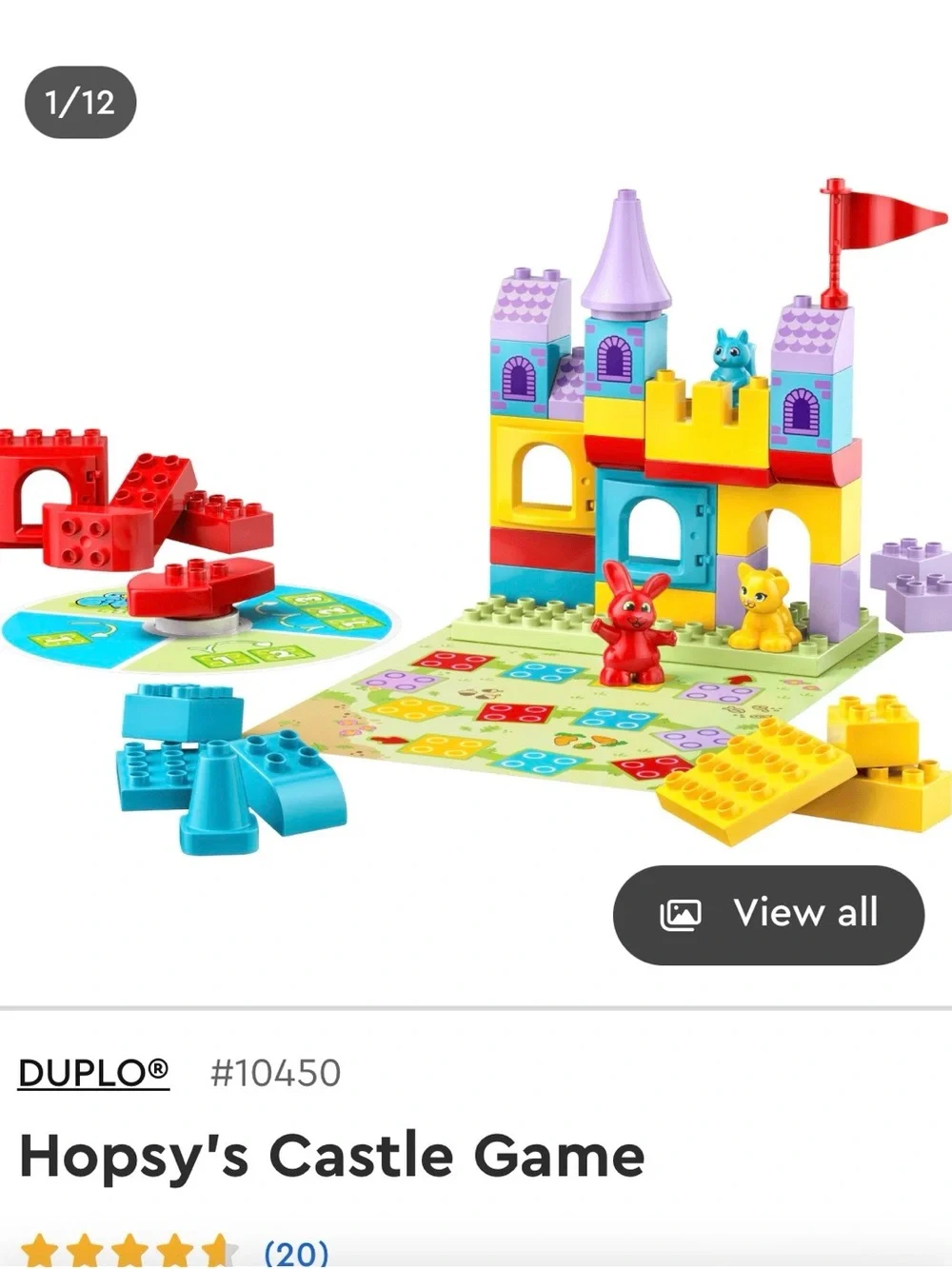 Lego Duplo Hopsy’s Castle Playset