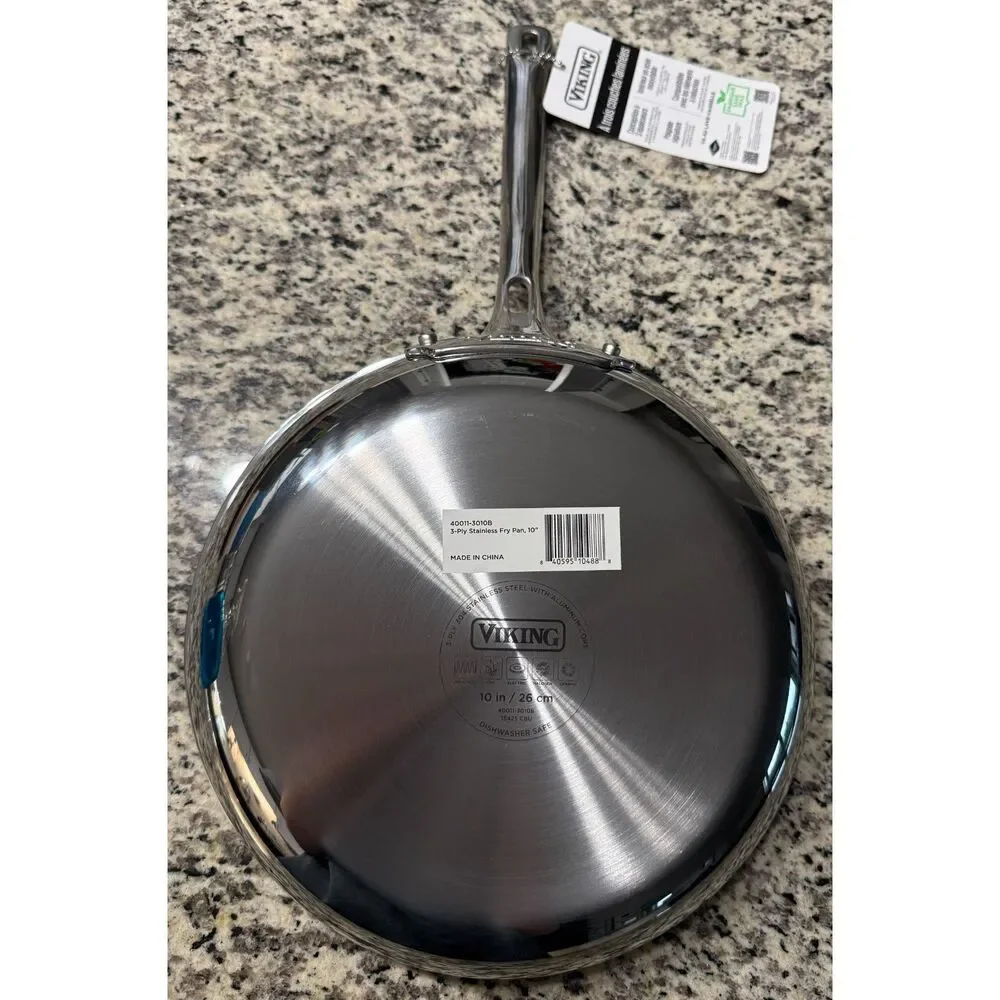 Viking 3-Ply Bonded Stainless Steel 10