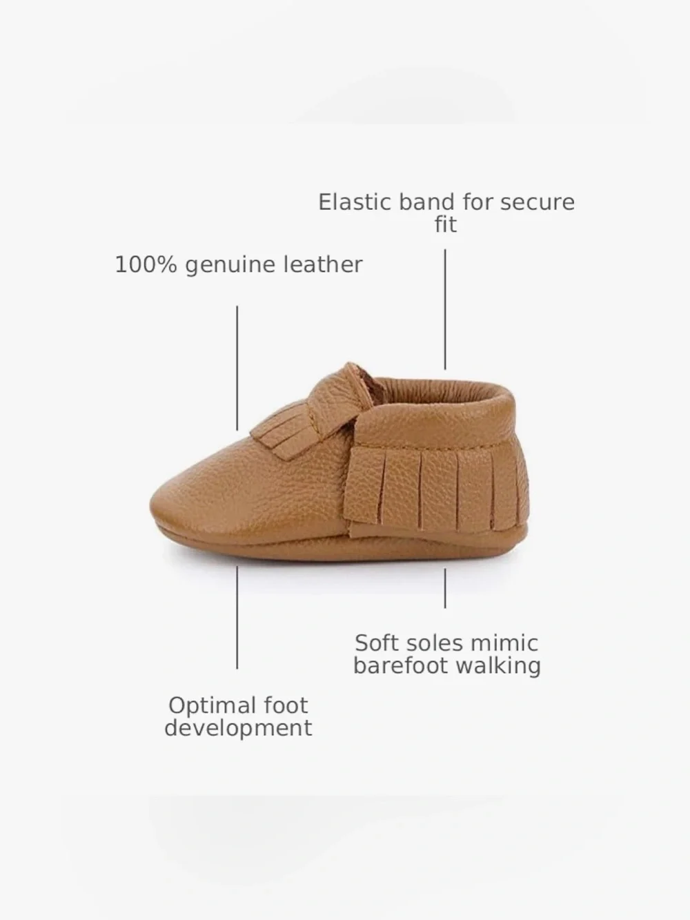 BirdRock Baby Leather Moccasins