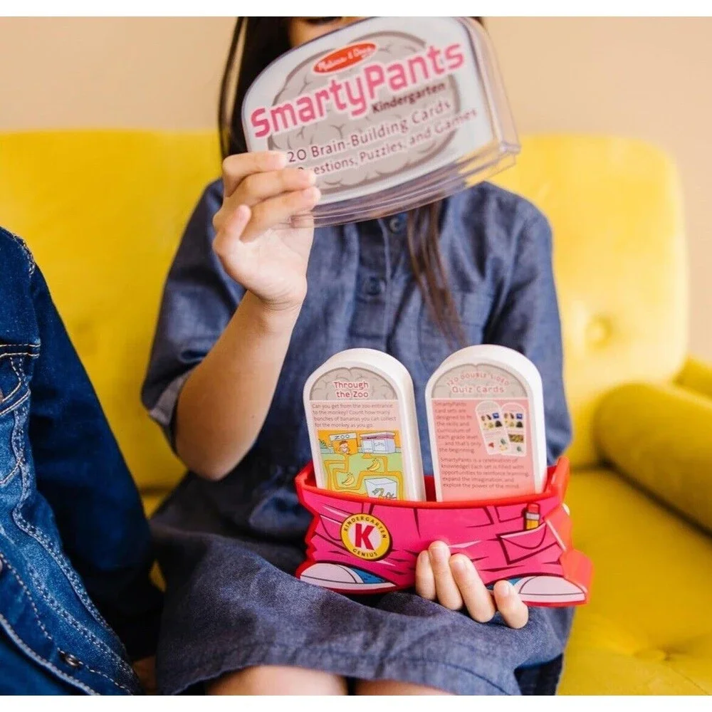 Melissa & Doug Smarty Pants Kindergarten 120 Brain-Building Cards Education Game