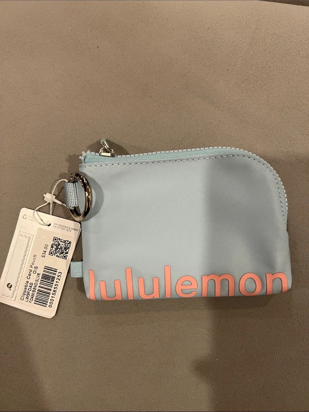 lululemon athletica small zip