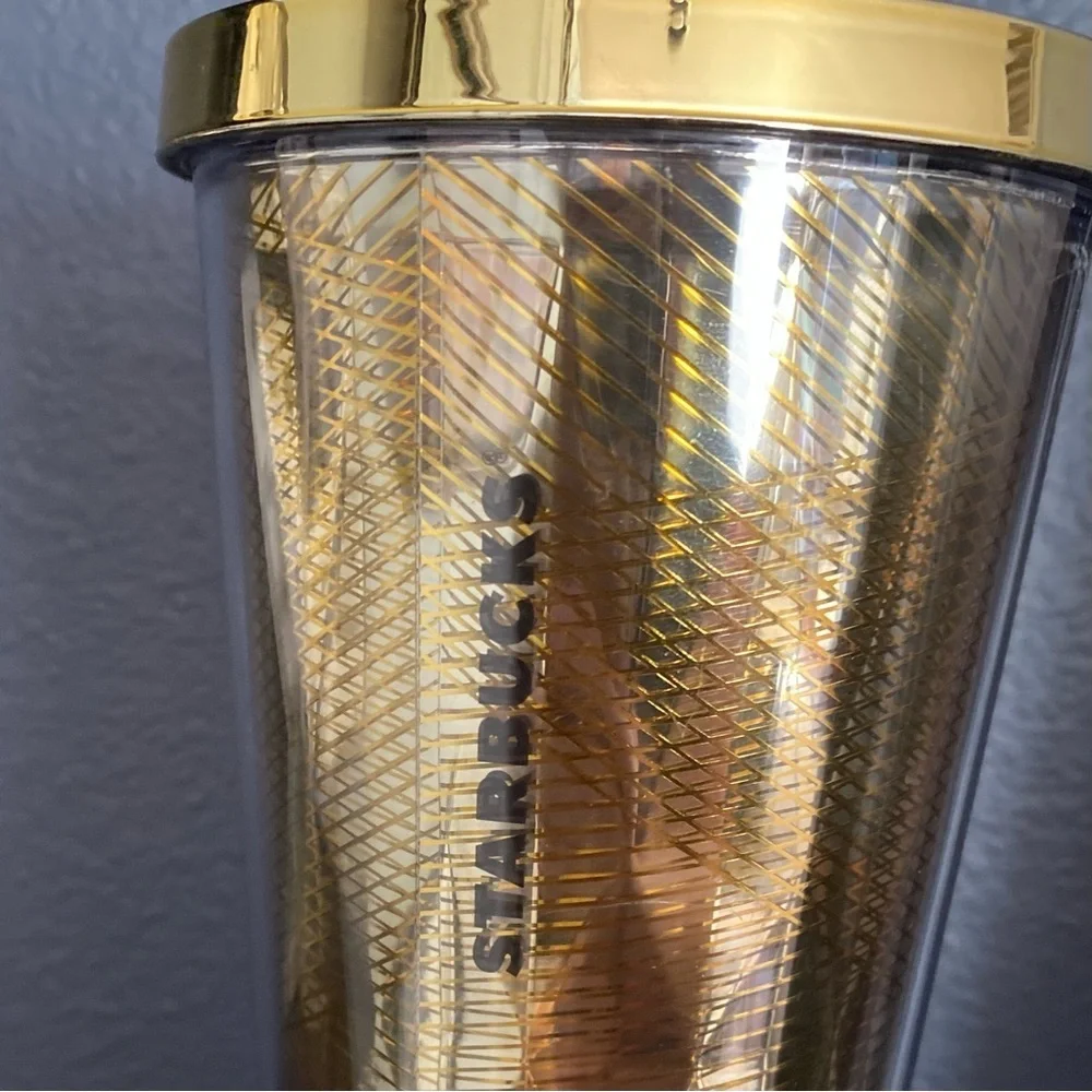 Starbucks fun gold
