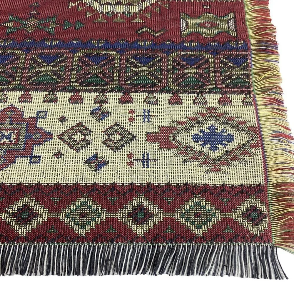Woven Placemats Set of 4 New Boho Western Rustic Style NWOT