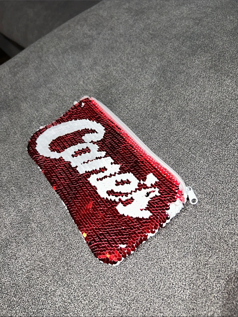 Canes red sequin