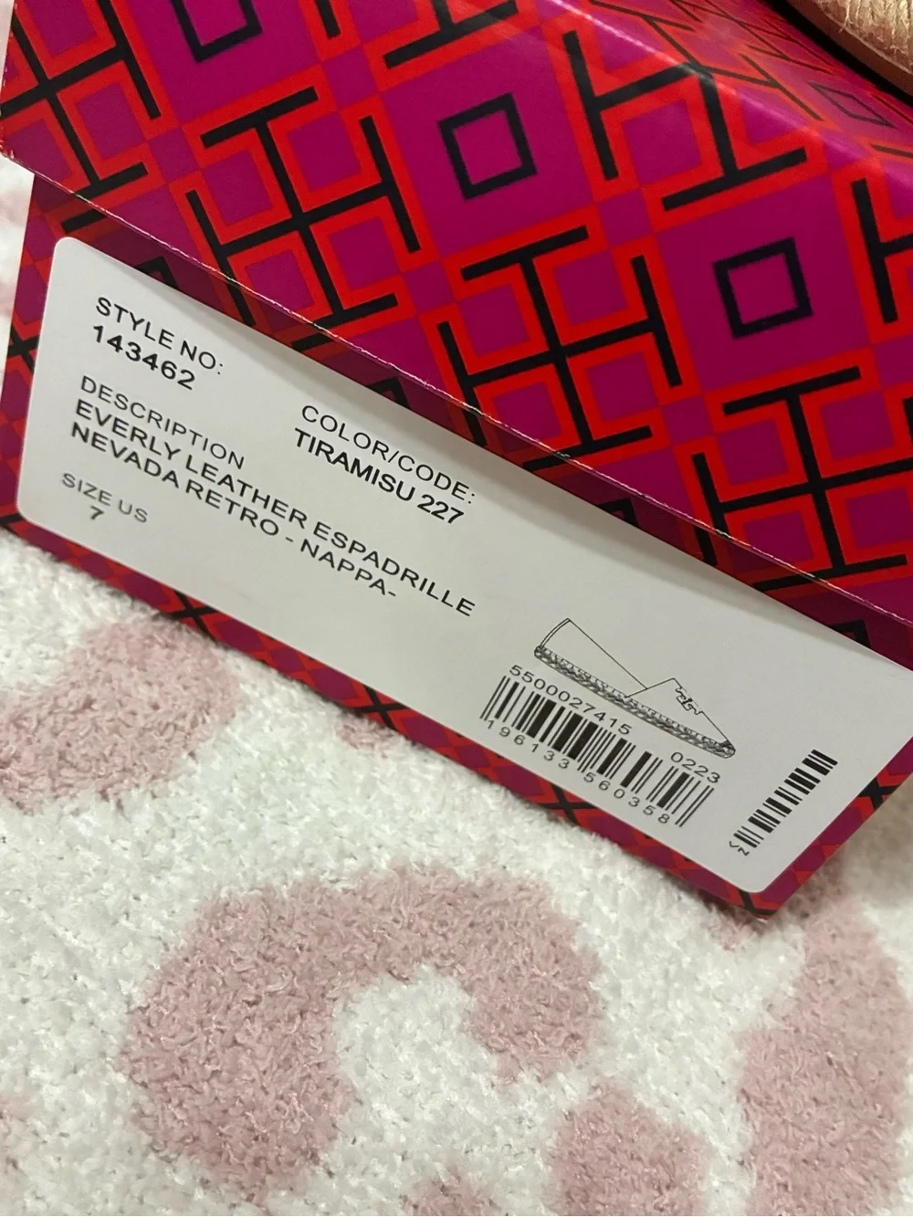 Tory Burch worn couple