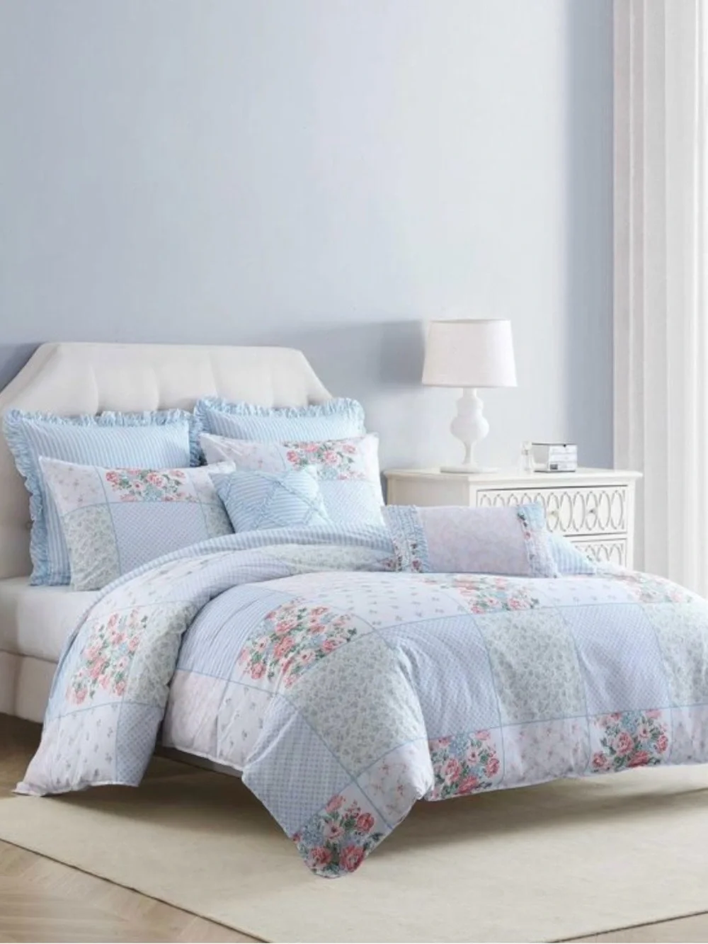 Laura Ashley patchwork comforter
