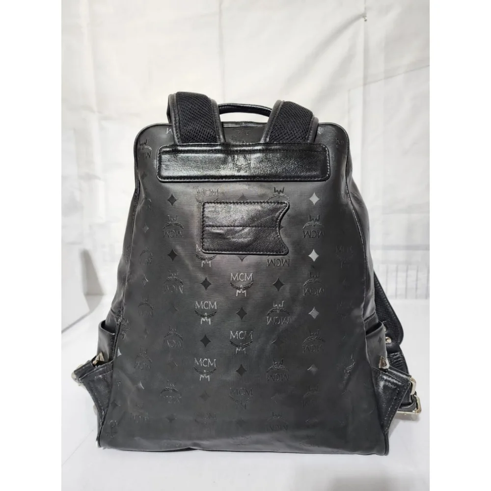 MCM Honshu Tantris Studded Backpack Black