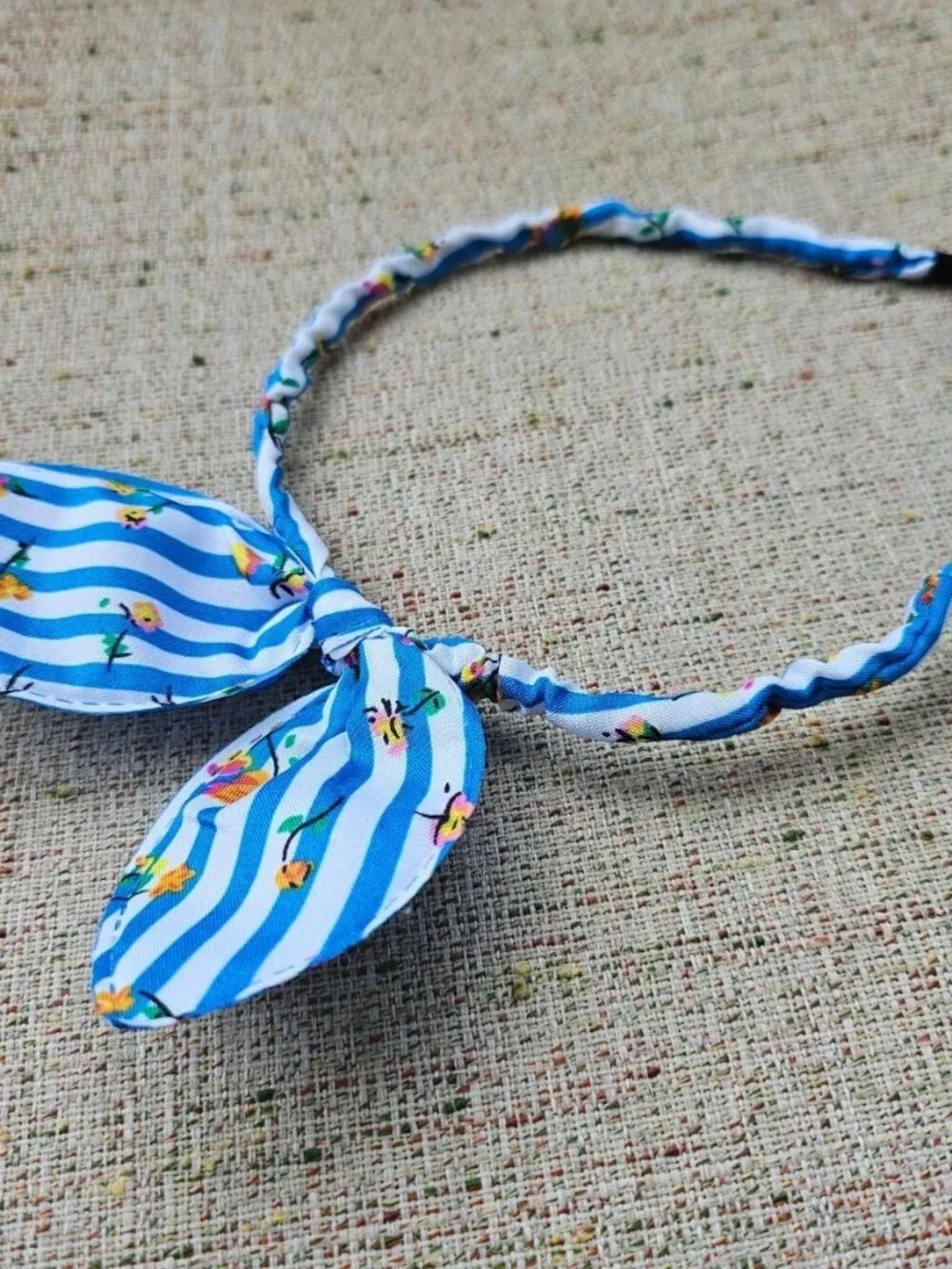 Rabbit Ear Headbands Floral Pattern Cute Cool Girl Bunny Head Band New Unbranded