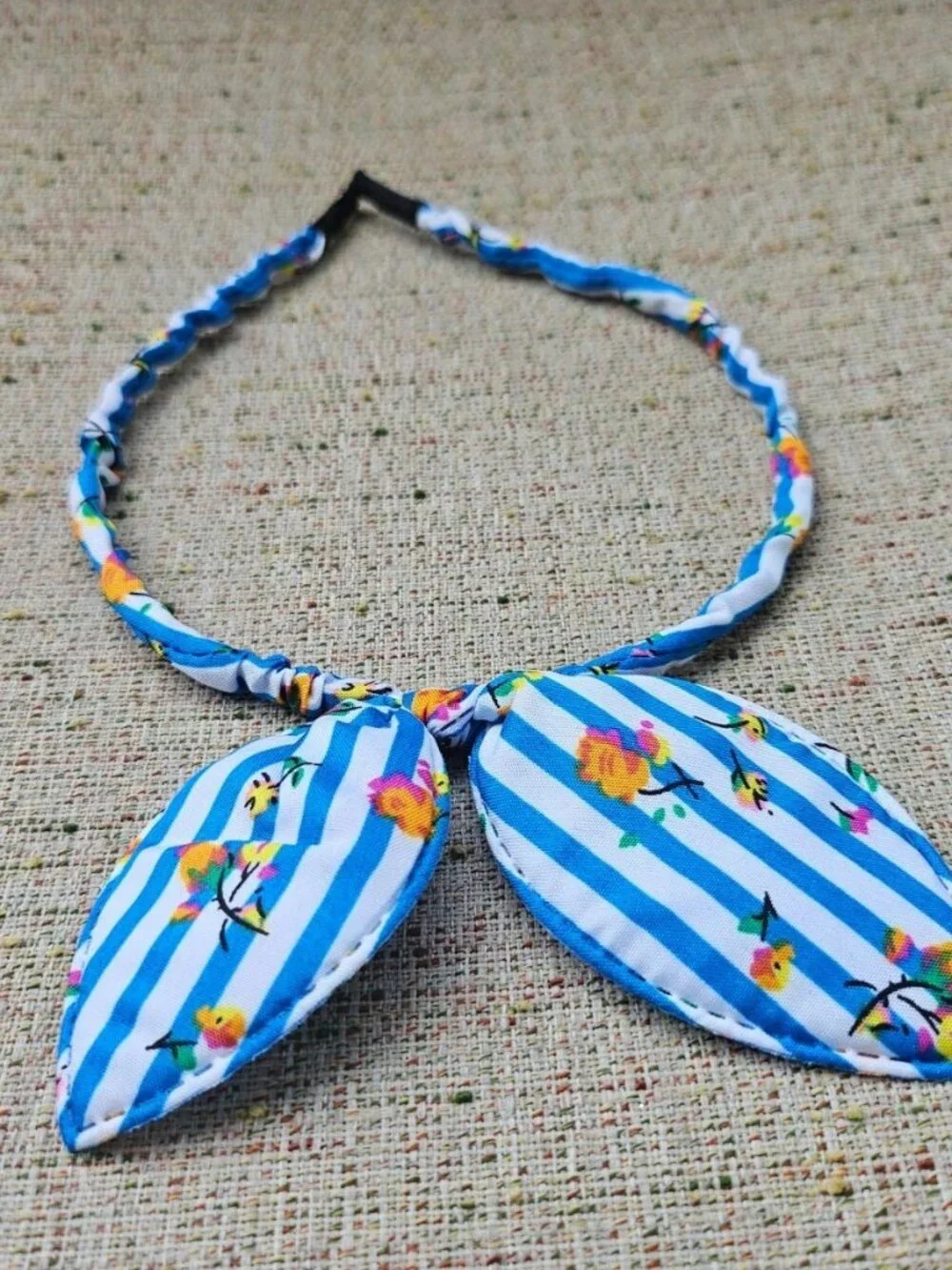 Rabbit Ear Headbands Floral Pattern Cute Cool Girl Bunny Head Band New Unbranded