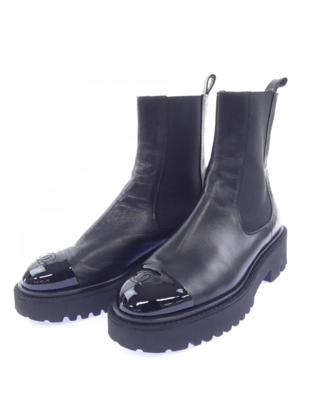 Chanel Ankle Boots Black