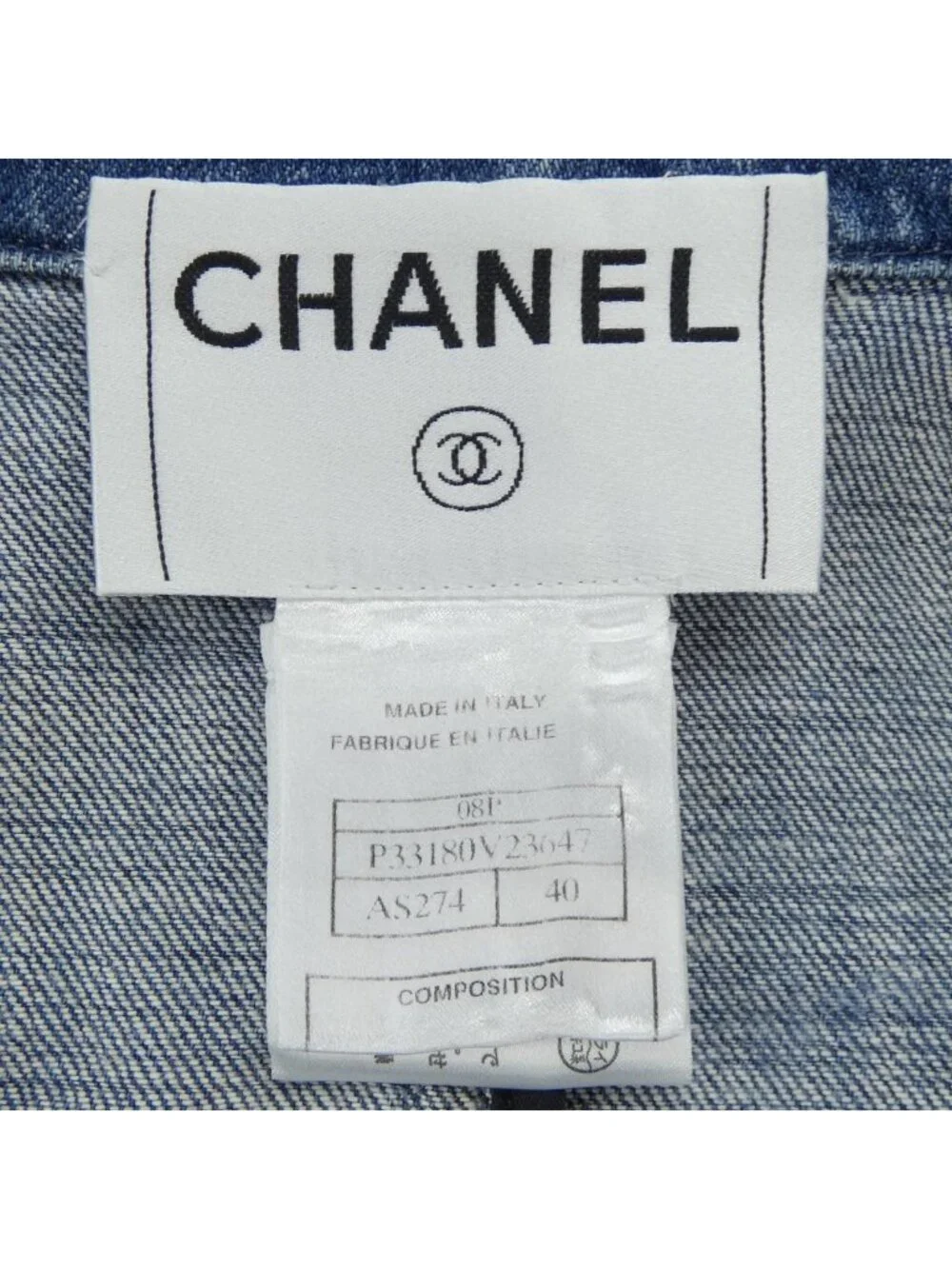 Chanel Coat Blue