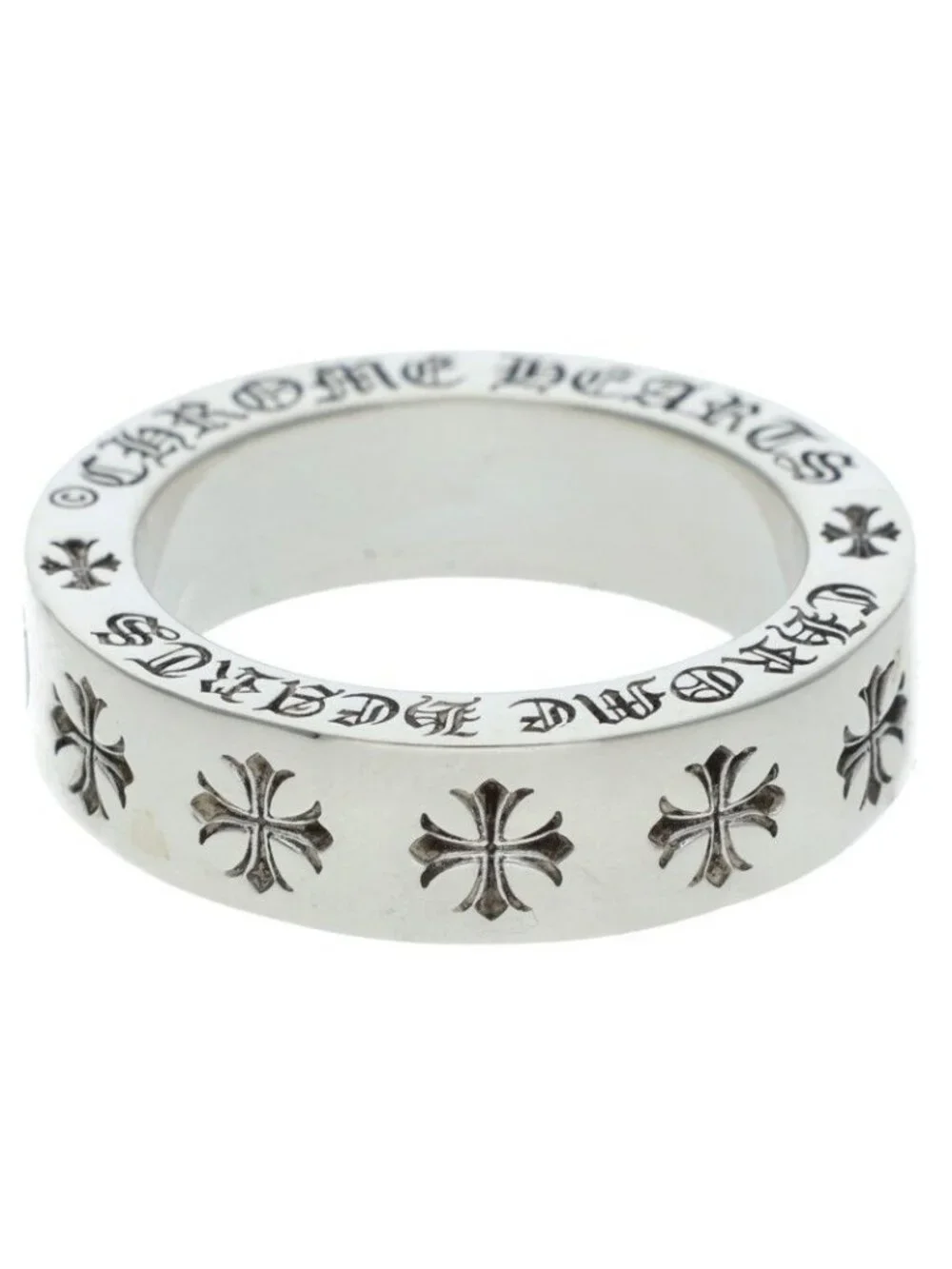 Chrome Hearts only above name