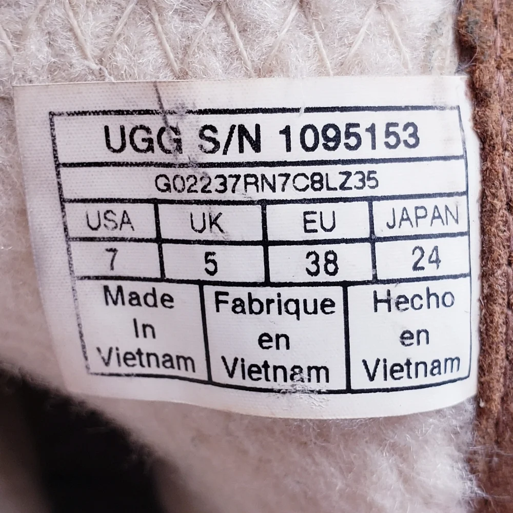 UGG women size