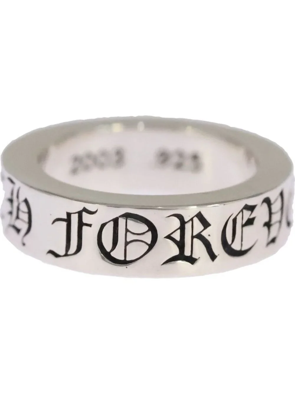 Chrome Hearts Spacer Forever Silver Ring