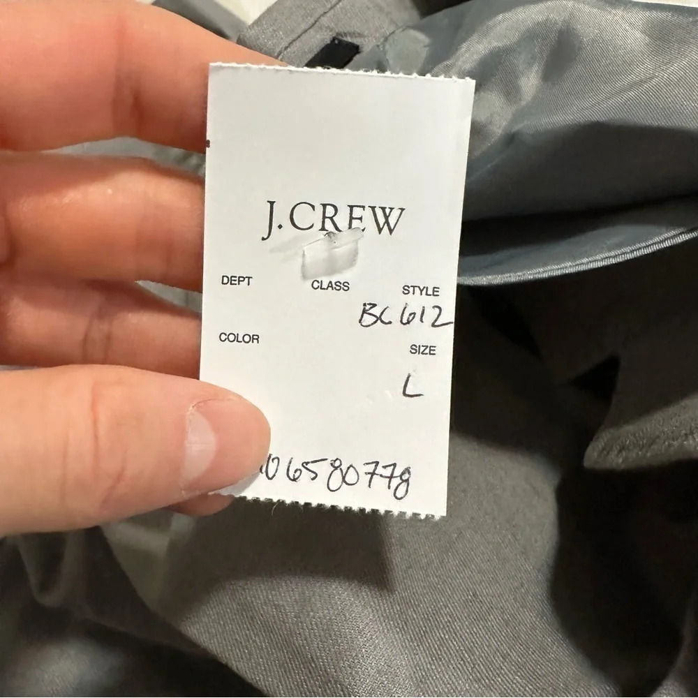 J. Crew cotton means slub