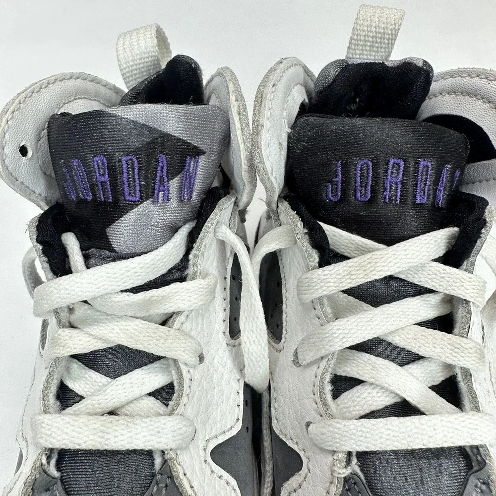 Nike Air Jordan VII 7 Baby Toddler Size 6C Gray White Lace Up‎ DJ2776-100